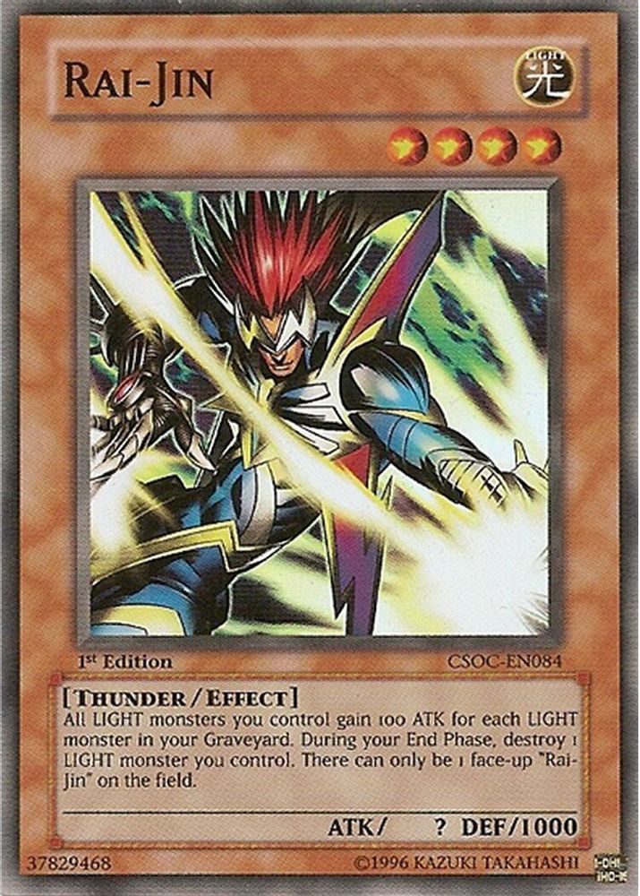 Rai-Jin (CSOC-EN084) - Super Rare