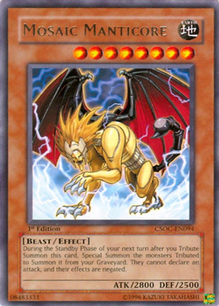 Mosaic Manticore (CSOC-EN094) - Rare