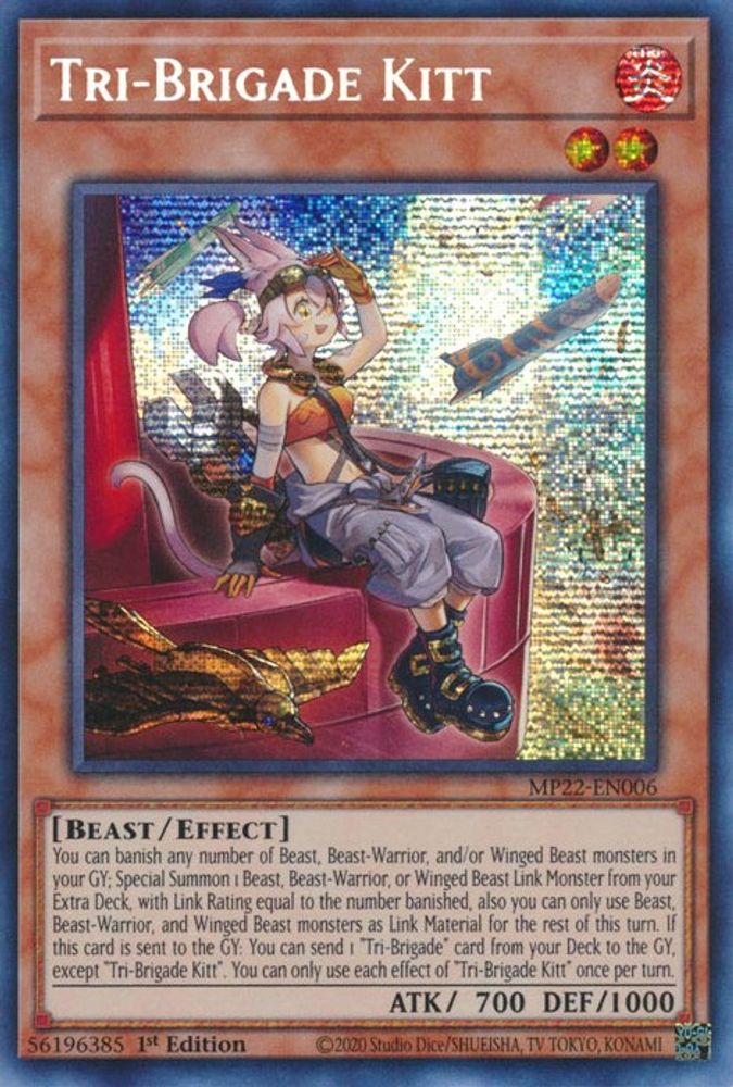 Tri-Brigade Kitt (MP22-EN006) - Prismatic Secret Rare