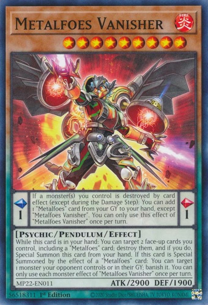 Metalfoes Vanisher (MP22-EN011) - Common