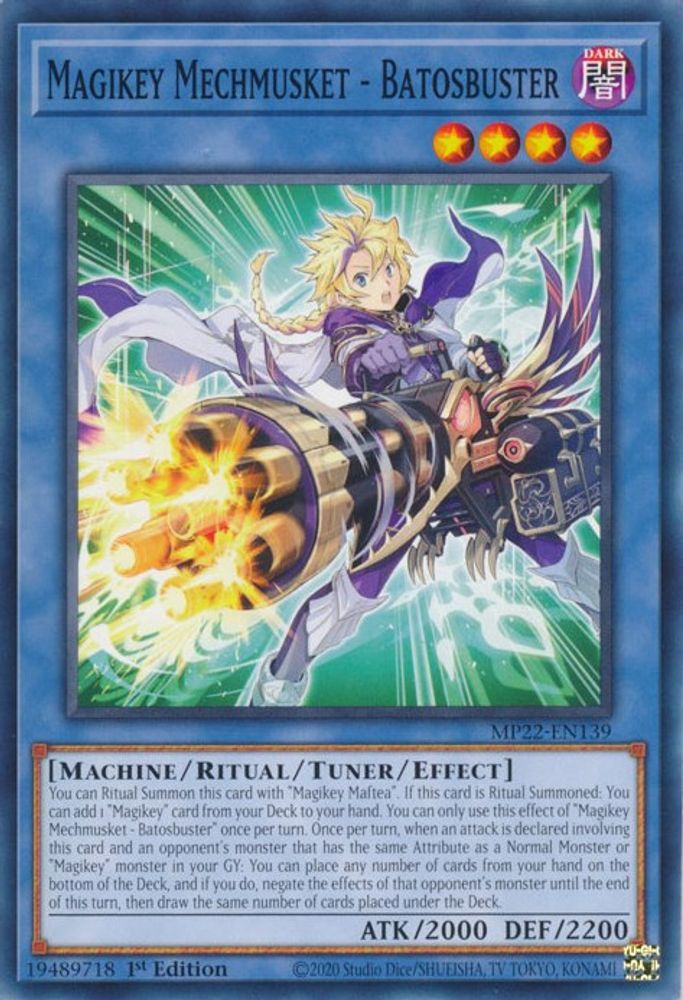 Magikey Mechmusket - Batosbuster [MP22-EN139] Commun 