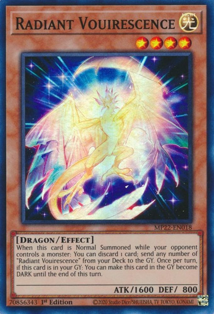 Radiant Vouirescence (MP22-EN018) - Super Rare