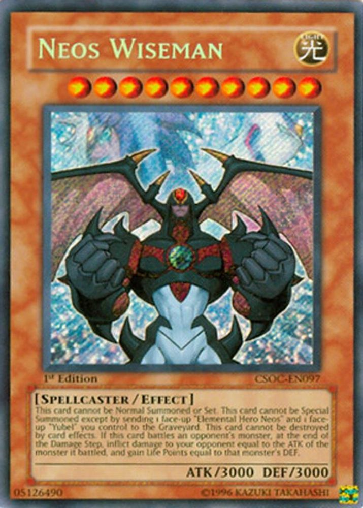 Neos Wiseman (CSOC-EN097) - Secret Rare