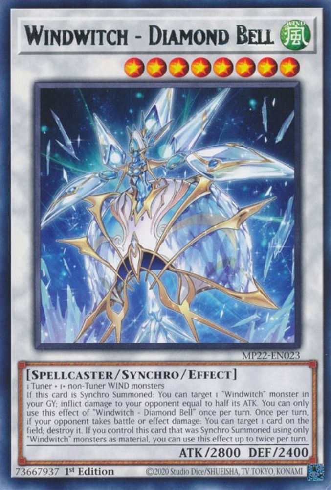 Windwitch - Diamond Bell (MP22-EN023) - Rare