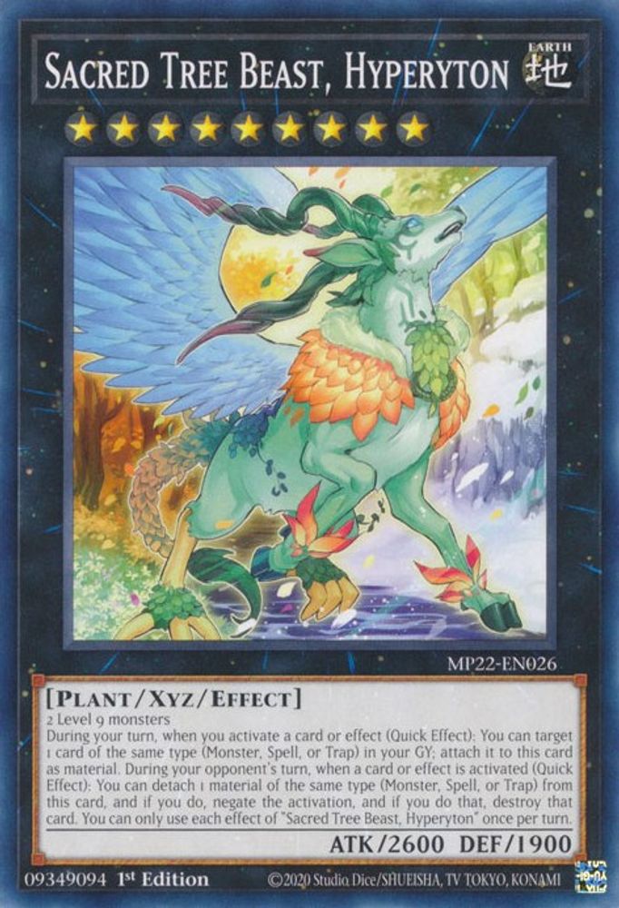 Sacred Tree Beast, Hyperyton (MP22-EN026) - Common