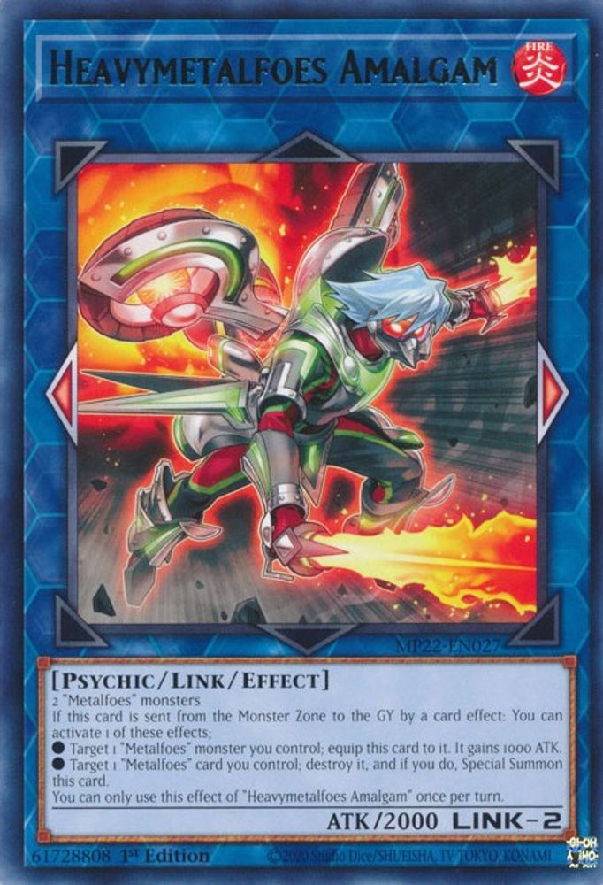 Heavymetalfoes Amalgam (MP22-EN027) - Rare