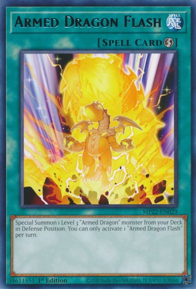 Flash Dragon Armé [MP22-EN029] Rare 