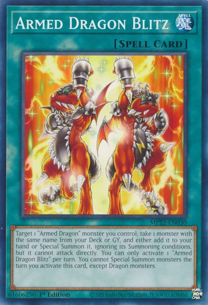 Armed Dragon Blitz (MP22-EN030) - Common