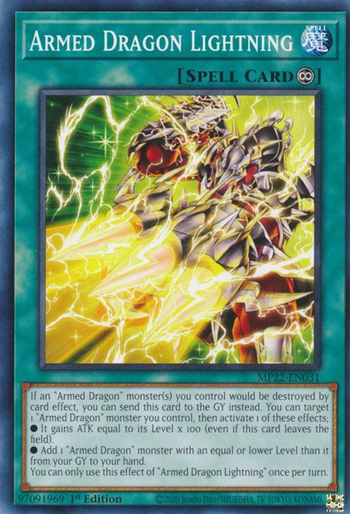 Armed Dragon Lightning (MP22-EN031) - Common