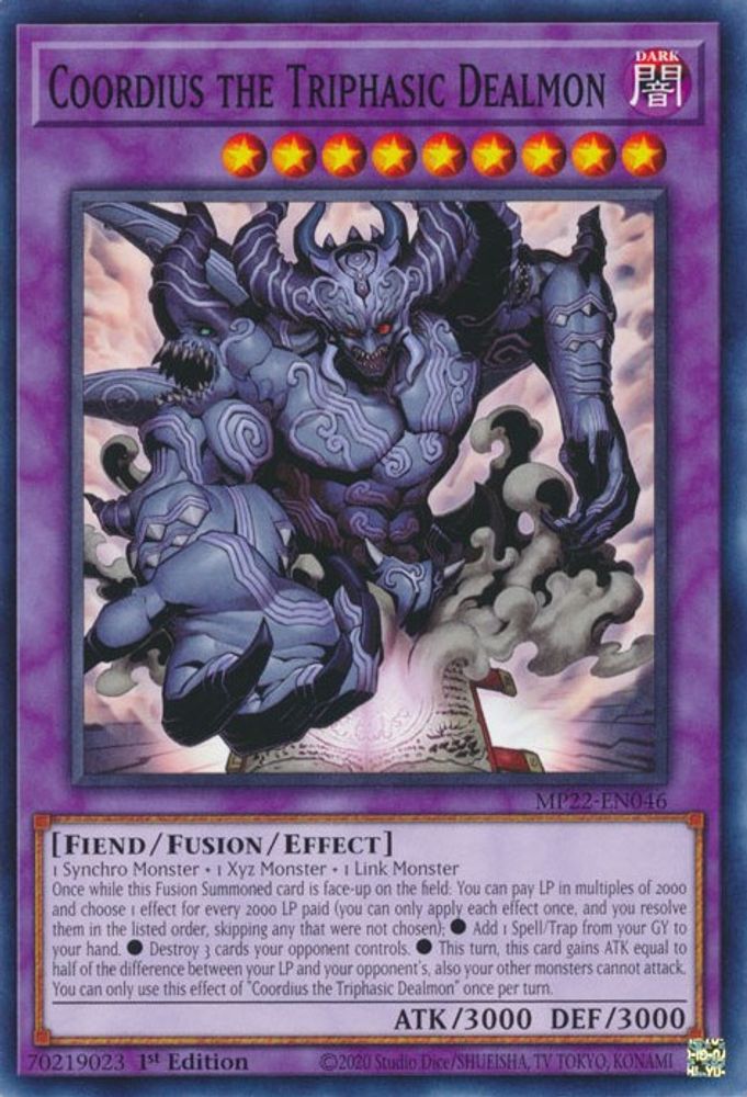 Coordius the Triphasic Dealmon (MP22-EN046) - Common