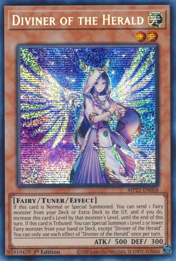 Diviner of the Herald (MP22-EN056) - Prismatic Secret Rare