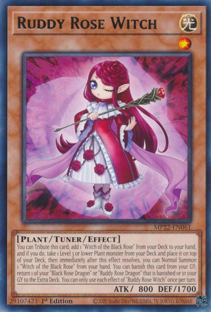 Sorcière Ruddy Rose [MP22-EN061] Rare 