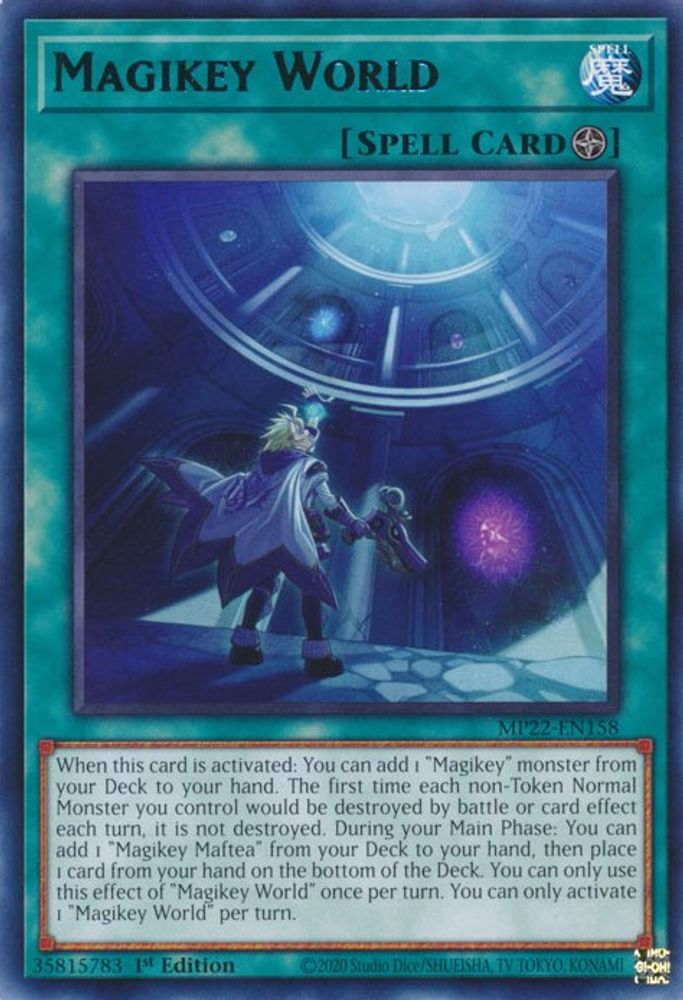 Magikey World (MP22-EN158) - Rare