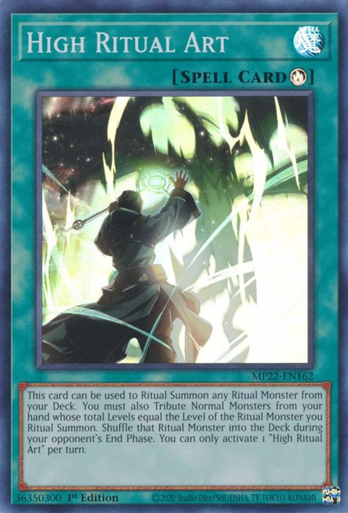 High Ritual Art (MP22-EN162) - Super Rare