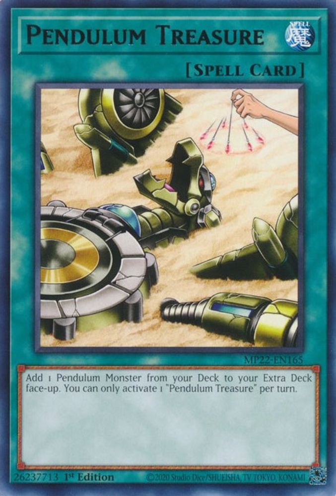 Pendulum Treasure (MP22-EN165) - Rare