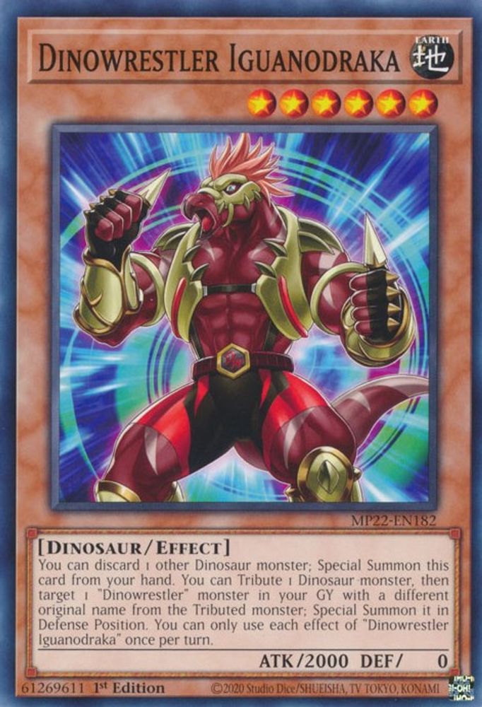 Dinowrestler Iguanodraka (MP22-EN182) - Common