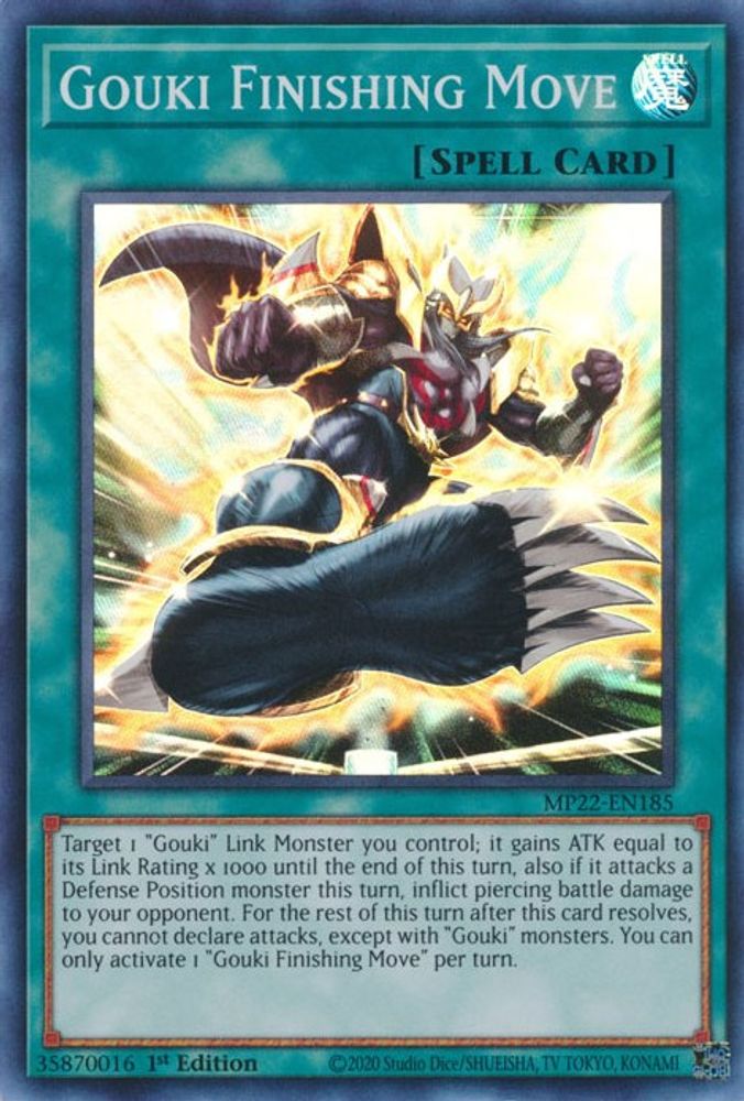 Gouki Coup de finition [MP22-EN185] Super Rare 
