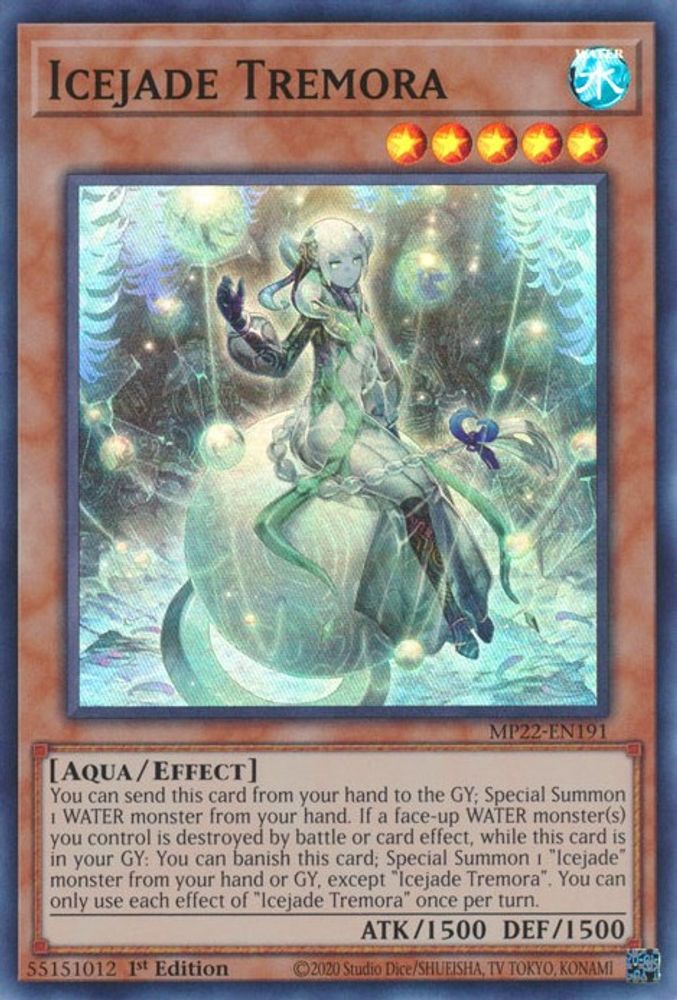 Icejade Tremora (MP22-EN191) - Super Rare