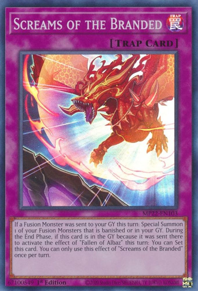 Cris de la marque [MP22-EN103] Super Rare 