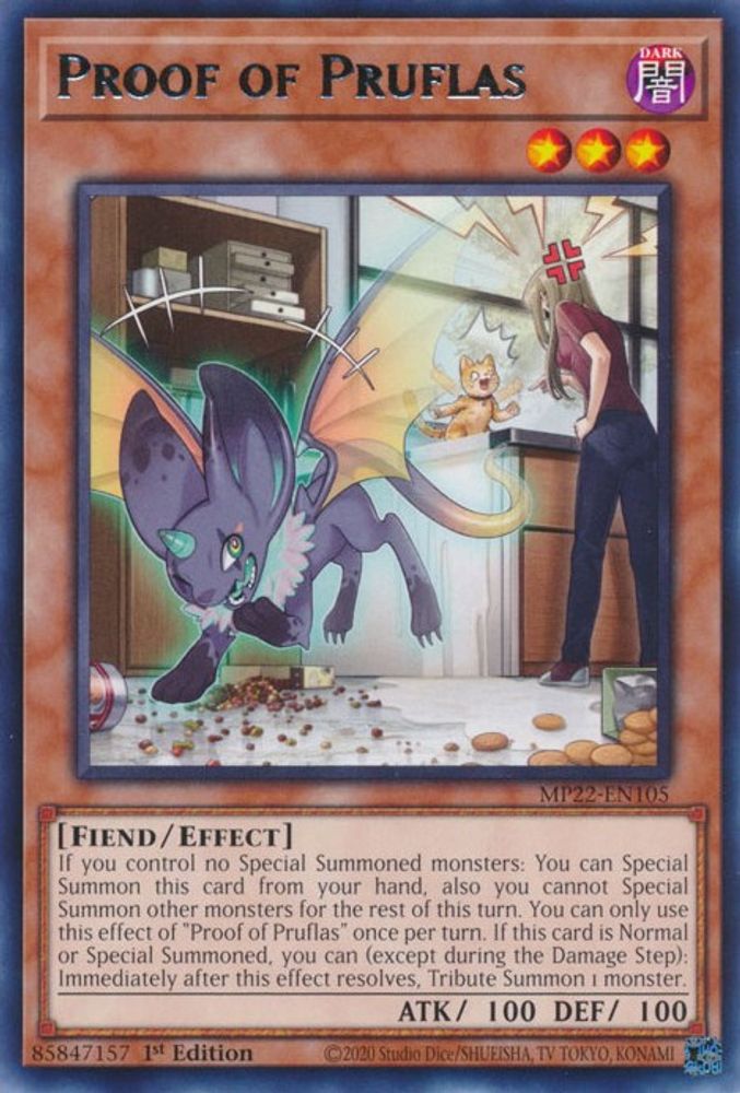 Proof of Pruflas (MP22-EN105) - Rare