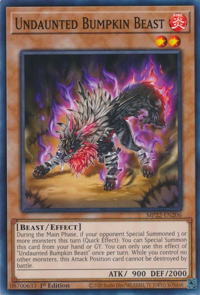 Undaunted Bumpkin Beast (MP22-EN206) - Common