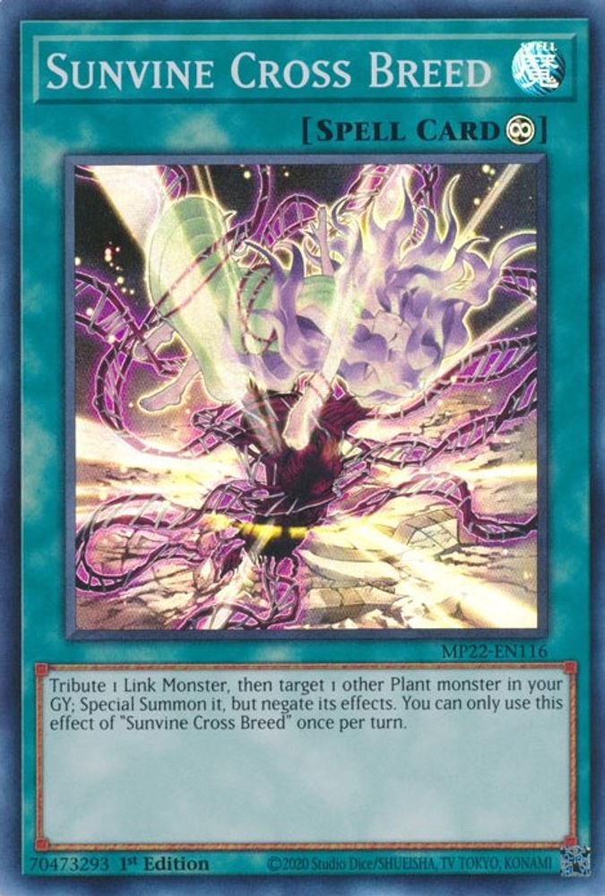 Sunvine Cross Breed (MP22-EN116) - Super Rare