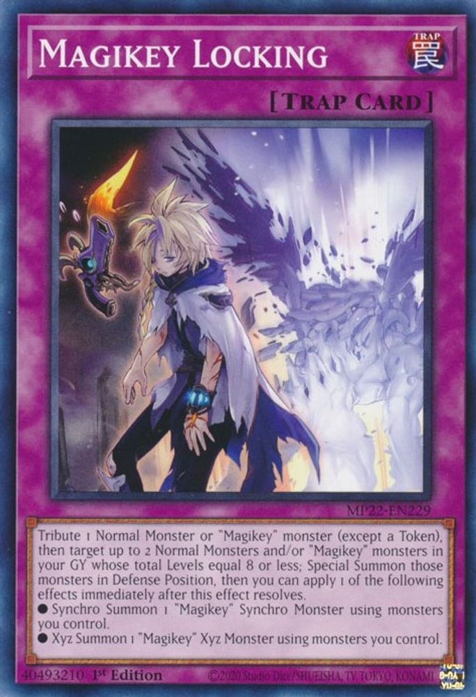 Verrouillage Magikey [MP22-EN229] Commun 