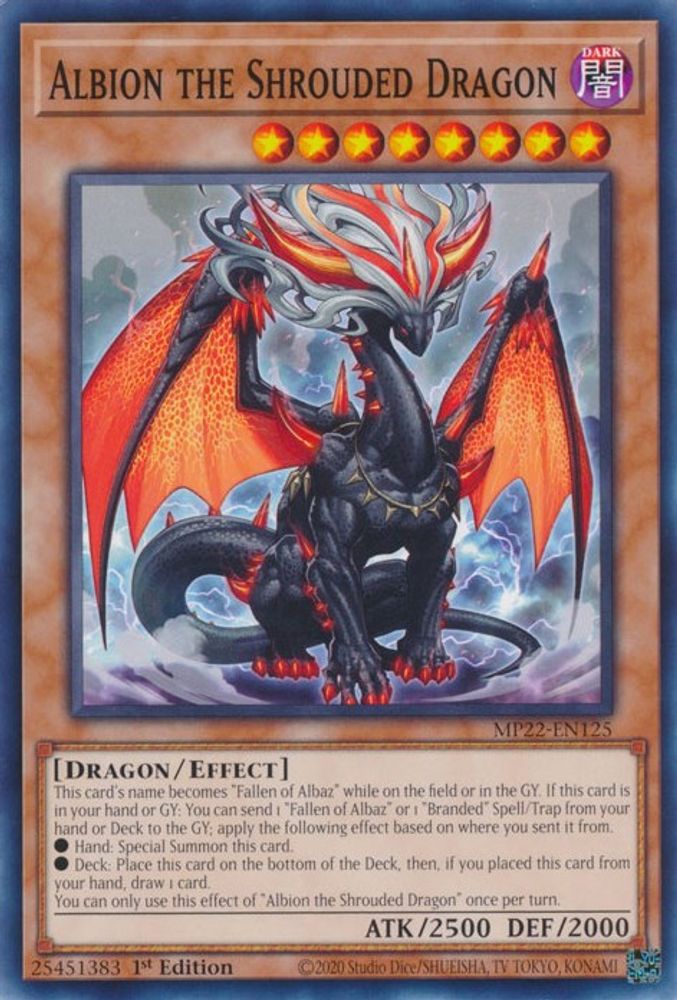 Albion the Shrouded Dragon (MP22-EN125) - Common