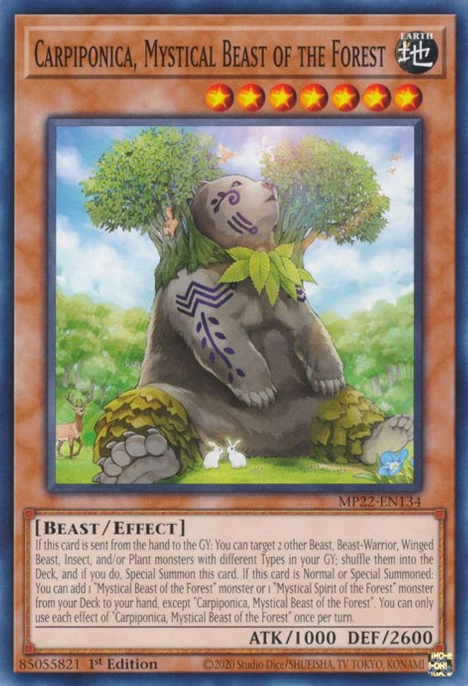 Carpiponica, Mystical Beast of the Forest (MP22-EN134) - Common