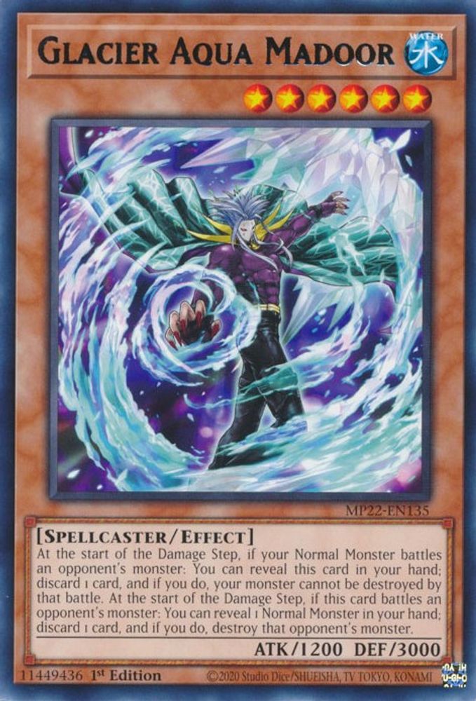 Glacier Aqua Madoor (MP22-EN135) - Rare