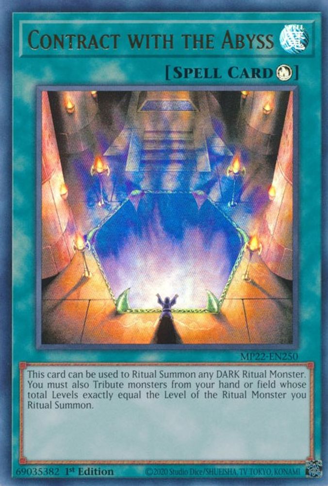 Contract with the Abyss (MP22-EN250) - Ultra Rare