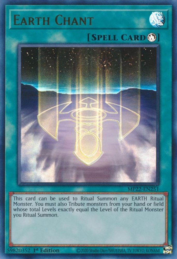 Earth Chant (MP22-EN251) - Ultra Rare