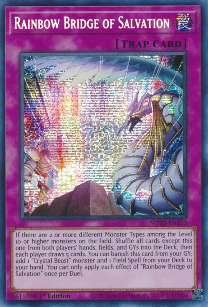Pont arc-en-ciel du salut [MP22-EN270] Prismatic Secret Rare 