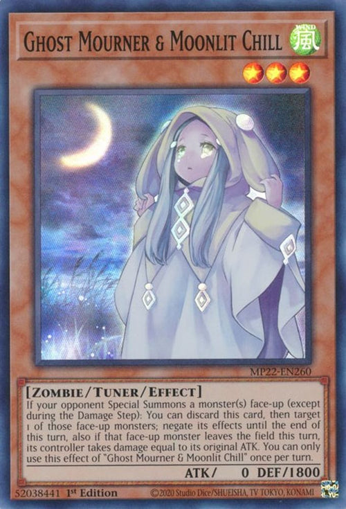 Ghost Mourner & Moonlit Chill (MP22-EN260) - Super Rare