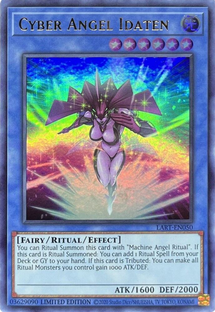 Cyber ​​Angel Idaten [LART-EN050] Ultra Rare 