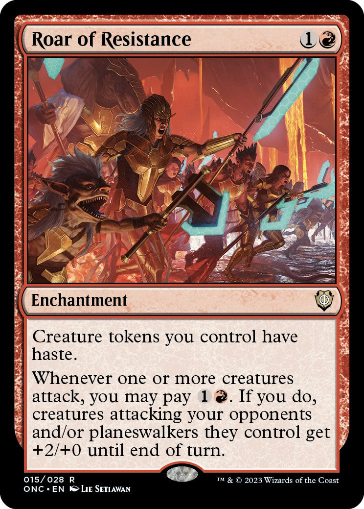 Rugissement de la résistance [Phyrexia : Tous seront un seul commandant] 