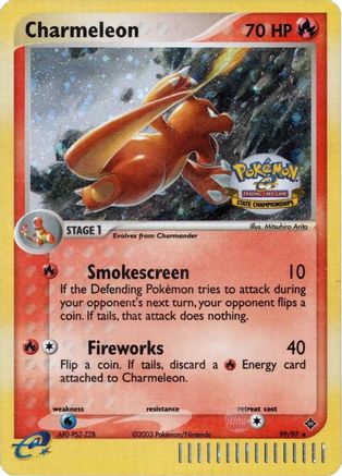 Charmeleon - 99/97 (State Championship)/97  - Holofoil - Promo