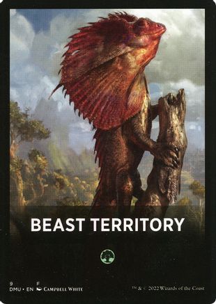 Beast Territory Theme Card (DMU-009) - Dominaria United