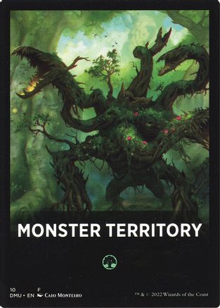 Monster Territory Theme Card (DMU-010) - Dominaria United