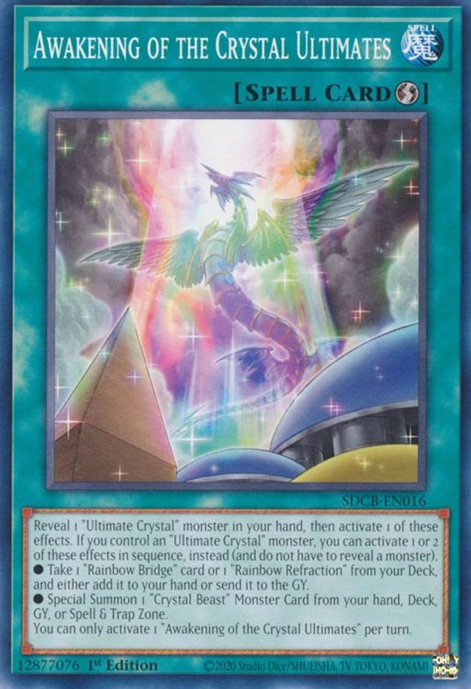 Awakening of the Crystal Ultimates (SDCB-EN016) - Common