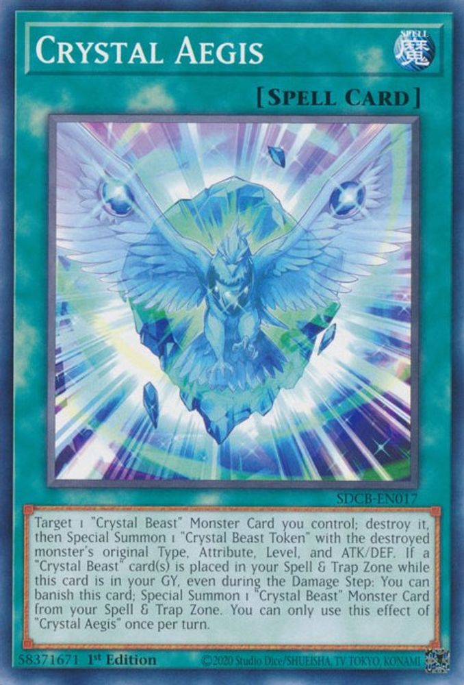 Crystal Aegis (SDCB-EN017) - Common