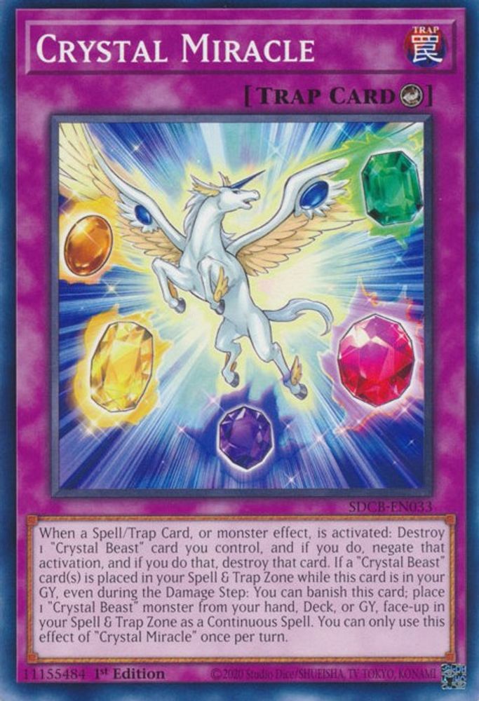 Crystal Miracle (SDCB-EN033) - Common
