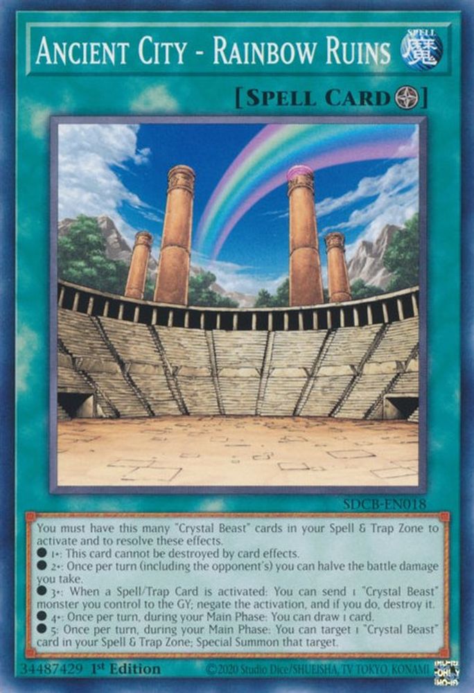 Ancient City - Rainbow Ruins (SDCB-EN018) - Common