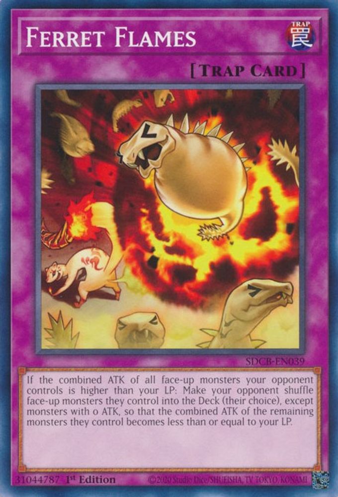 Ferret Flames (SDCB-EN039) - Common