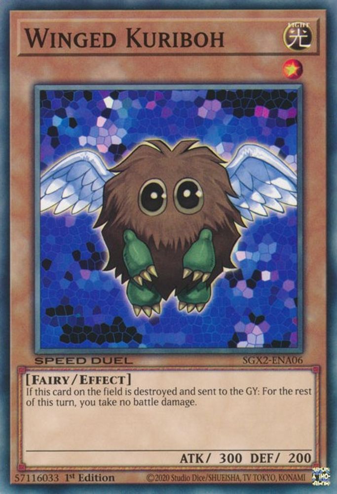 Winged Kuriboh (SGX2-ENA06) - Common