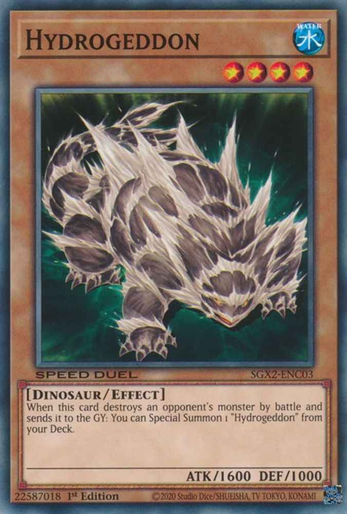 Hydrogeddon [SGX2-ENC03] Commun 