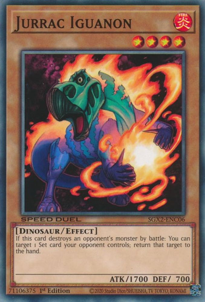 Jurrac Iguanon (SGX2-ENC06) - Common