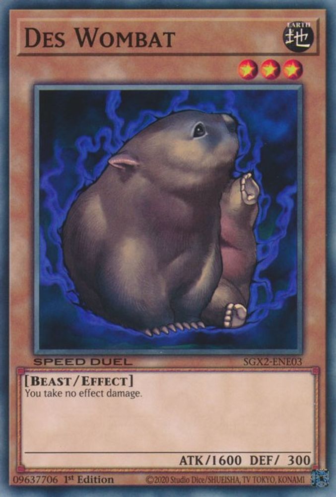 Des Wombat (SGX2-ENE03) - Common
