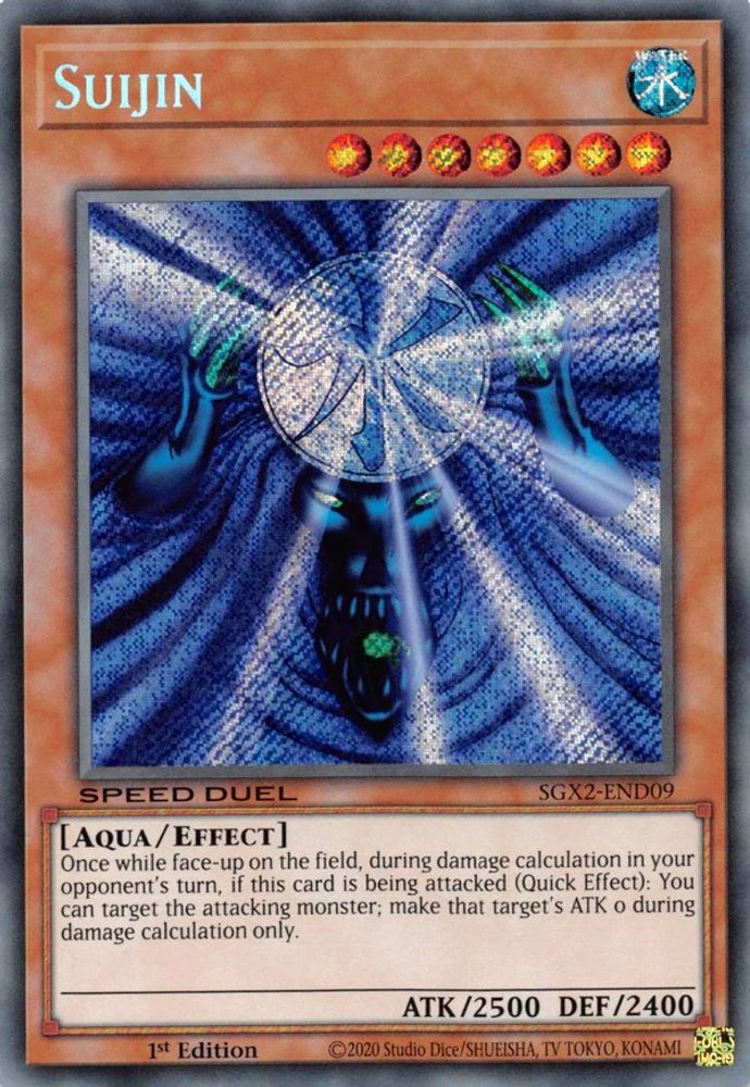 Suijin (Secret Rare) (SGX2-END09) - Secret Rare