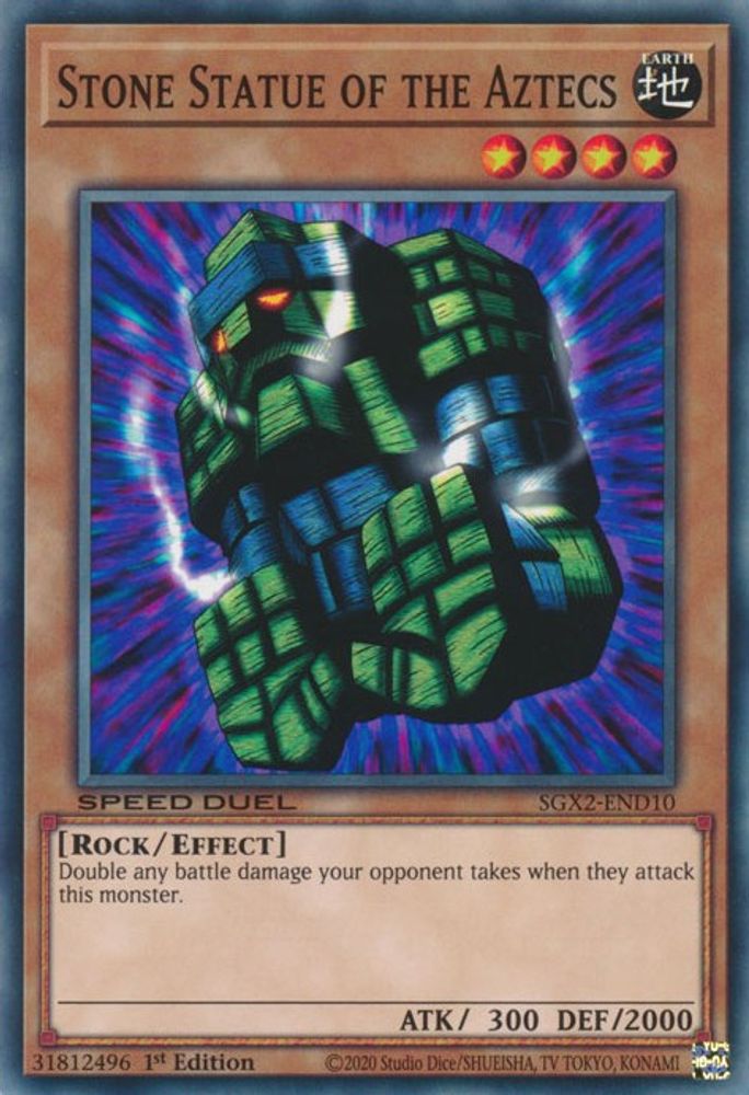 Stone Statue of the Aztecs (SGX2-END10) - Common